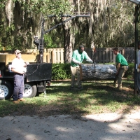 Dump Trailer with a Boom