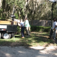 Dump Trailer with a Boom