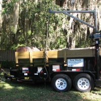Dump Trailer with a Boom